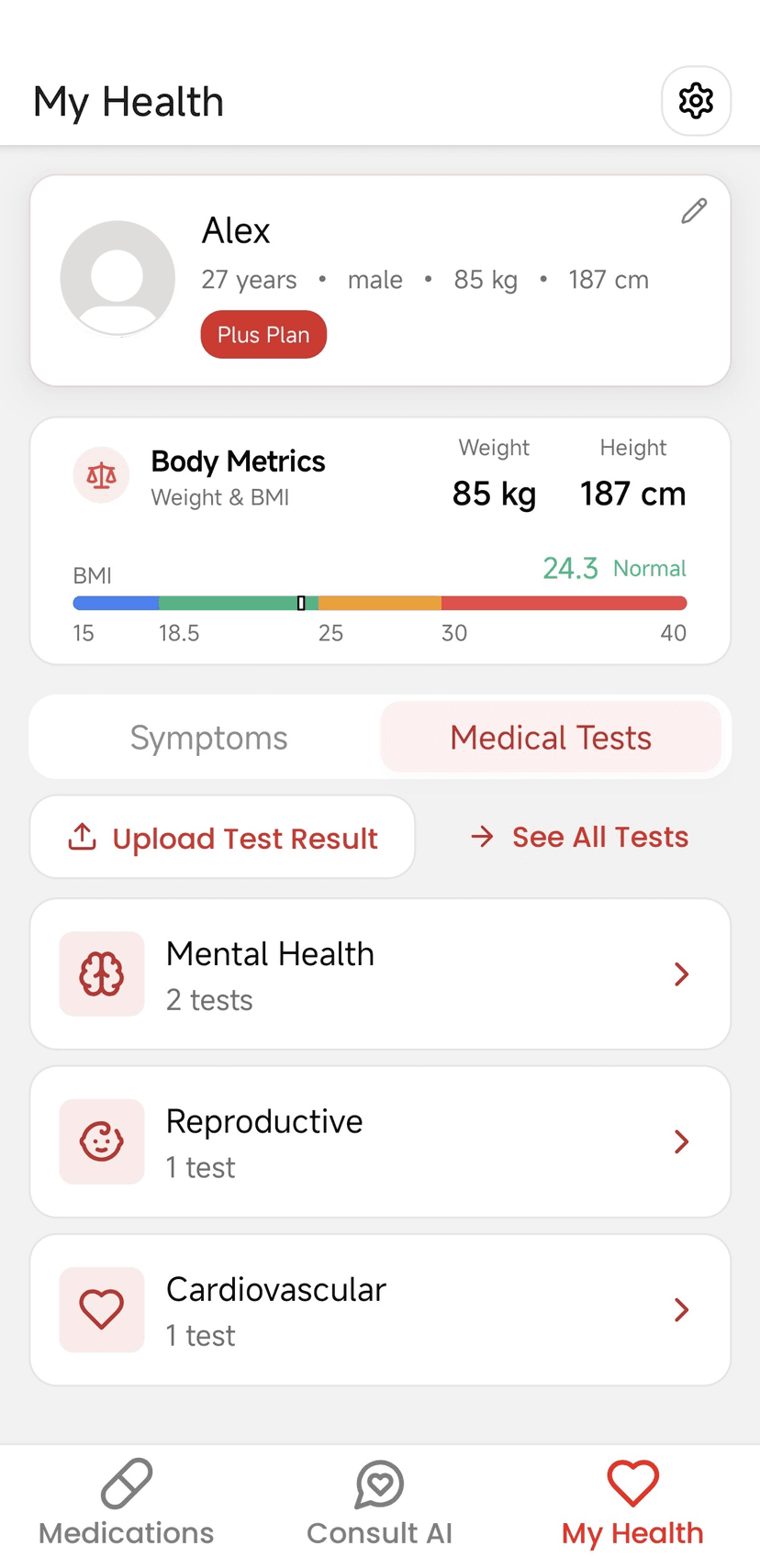 MedX Health Wallet App